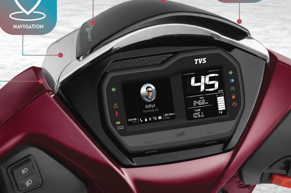 Tvs Jupiter 125 SmartXonnect Features