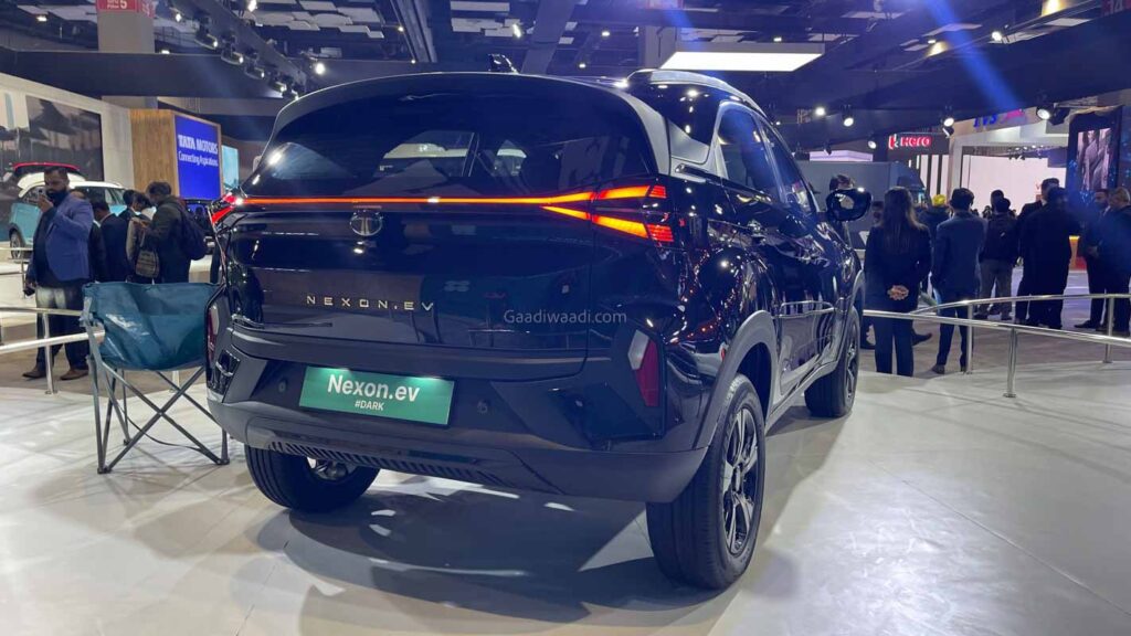 Tata Nexon EV Dark Edition 2024 Design