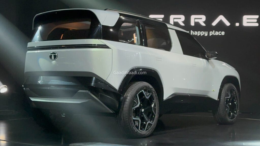 Tata Sierra EV Design