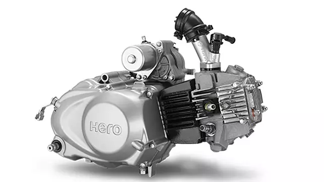 Hero Splendor Plus 01 Edition Engine