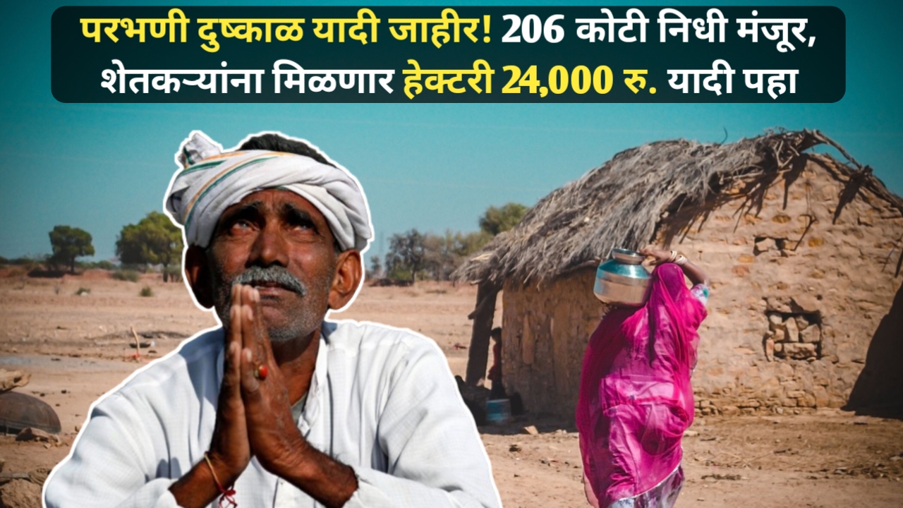 Parbhani Dushkal Yadi 2023